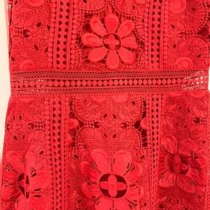 ALICE + OLIVIA Zula Lace Minidress - Size 8